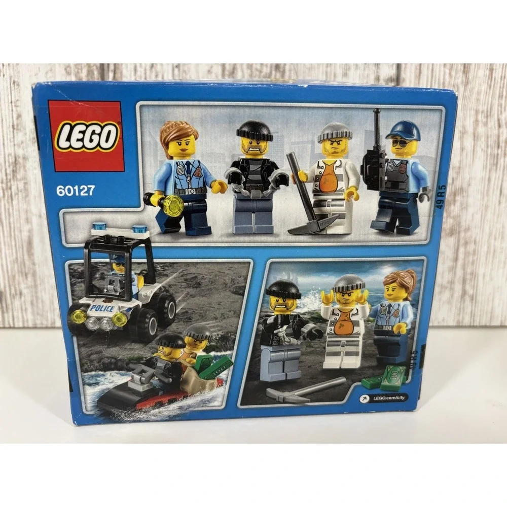 LEGO City Prison Island Starter Set 60127 Police Buggy Minifigures Box Sealed